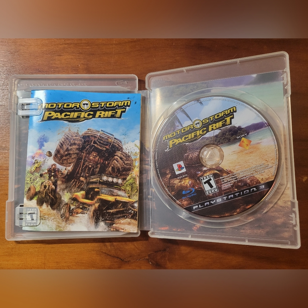 PS3 Motor Storm Pacific Rift Game Pre-Owned Playstation Console Sony Games - Picture 2 of 2